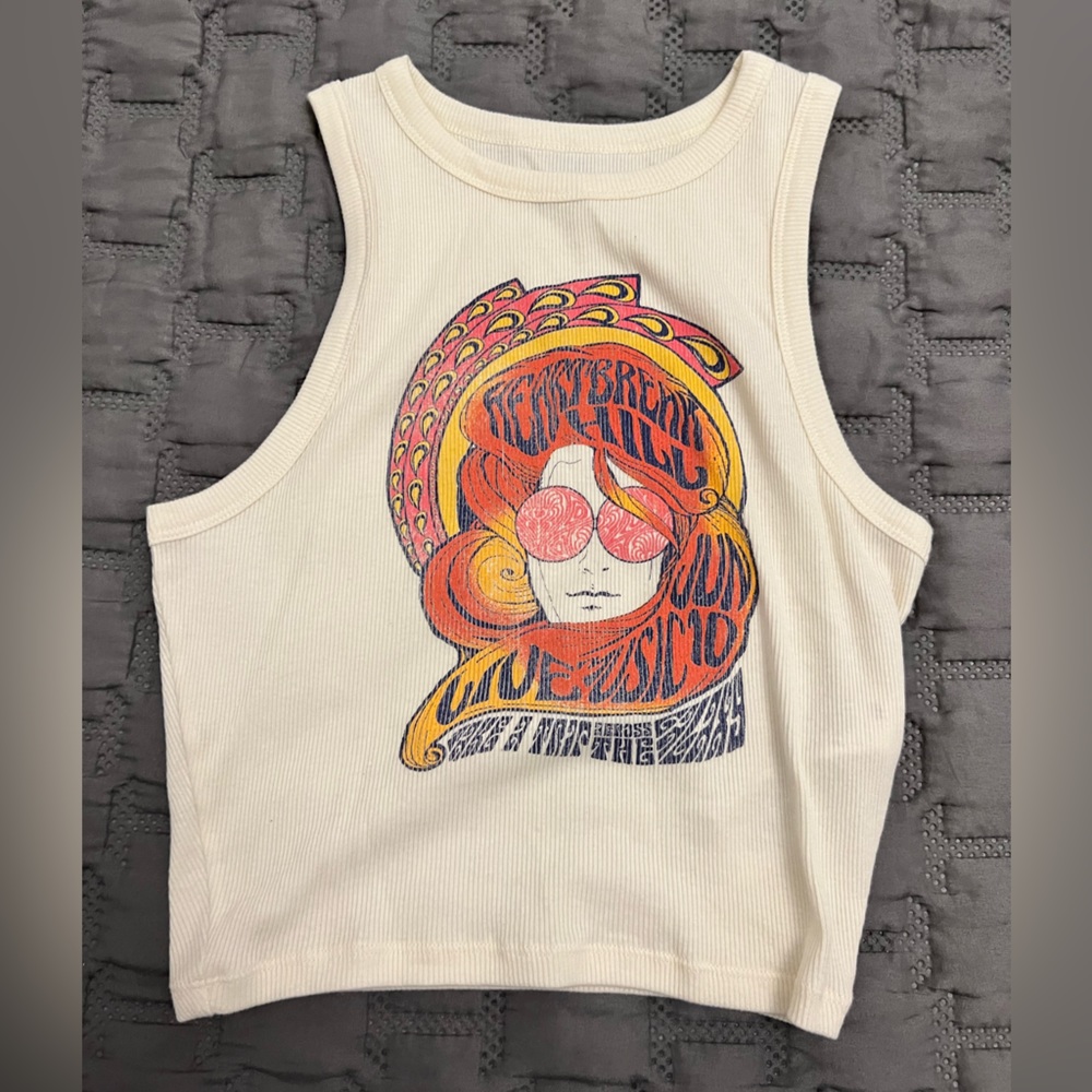 White tank top